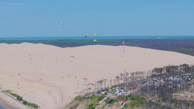 Dune du Pilat Parapente Vidéo en Drone