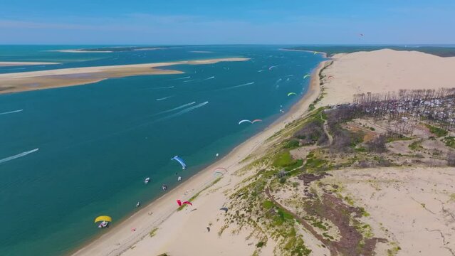 Dune du Pilat Parapente Vidéo en Drone