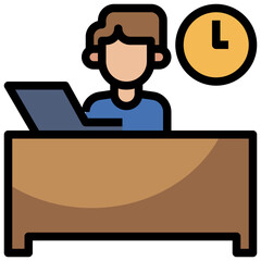 homework line icon,linear,outline,graphic,illustration