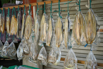 Salted fish, such as kippered herring or dried and salted cod, is fish cured with dry salt and thus...