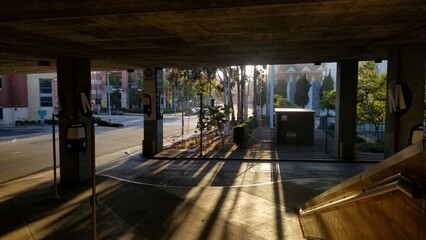 Under the bus station