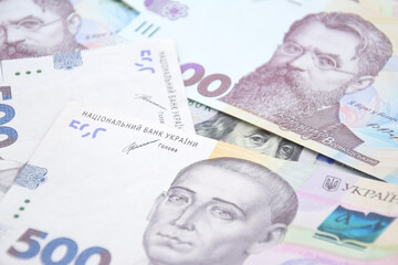American dollars and Ukrainian hryvnia. The concept of the exchange rate.