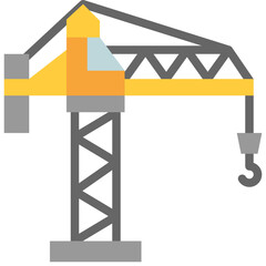 crane flat icon
