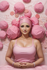 Obraz na płótnie Canvas Breast Cancer Awareness