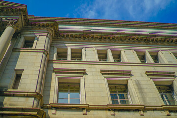 日本銀行（本店）の外壁
