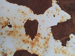 rusty metal background