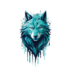 wolf head illustration © Heisenberg1992