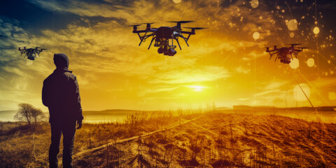 Drone transportation system - Generative AI