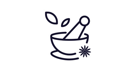 spices icon. Thin line spices icon from food collection. Outline vector isolated on white background. Editable spices symbol can be used web and mobile