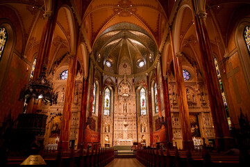聖パトリック大聖堂（モントリオール） - obrazy, fototapety, plakaty
