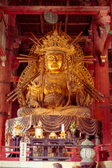 golden buddha statue