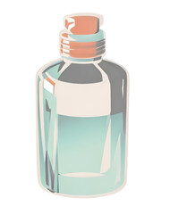 bottle vector, generative ai