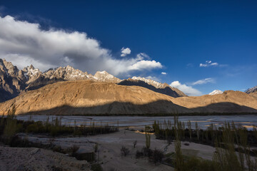 Tupopdan peaks, near Passu village, upper Hunza, Northern Areas of Pakistan