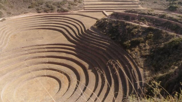 Circulos de Moray, Per&uacute; (Contrucciones incas antiguas)