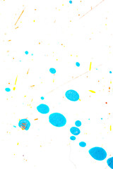 Acrylic Paint Splatters Textures and spots for Background