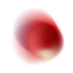 Blurry gradient light leak overlay