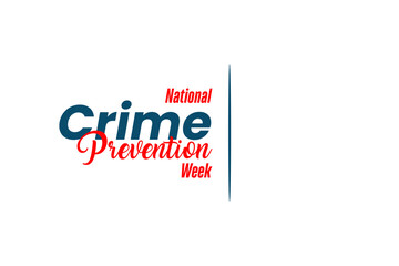 National Crime Prevention Week