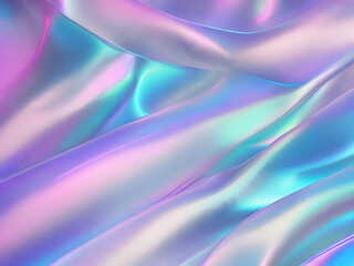 Obraz premium abstract holographic background AI generated 