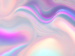 Obraz premium abstract holographic background AI generated 