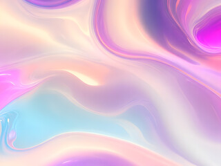 Obraz premium abstract holographic background AI generated 