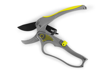 Pruner isolated on white background