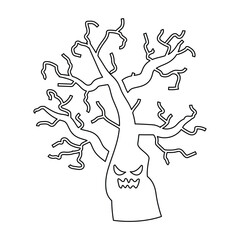 Scary Tree Icon