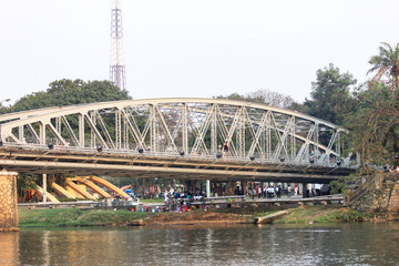 bridge over the river, Vietnam