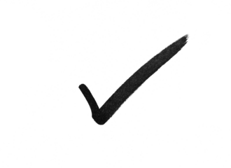 marker check isolated check box checklist