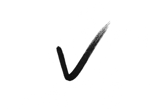 marker check isolated check box checklist