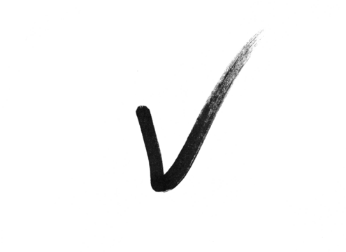 marker check isolated check box checklist