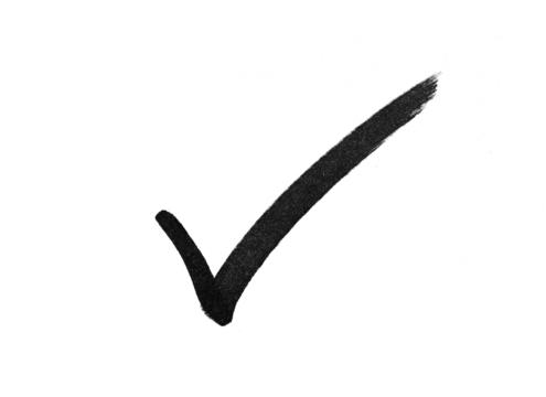 marker check isolated check box checklist