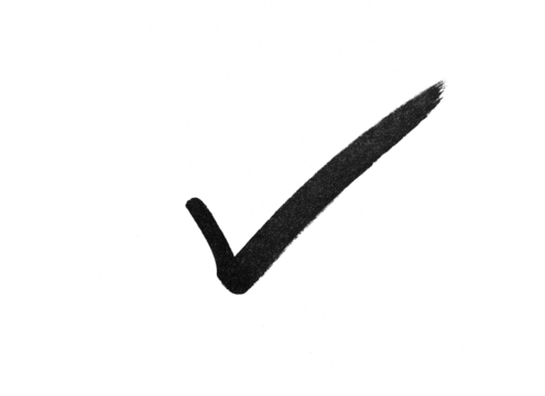 marker check isolated check box checklist