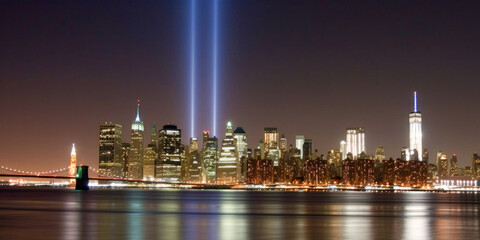 New York City in September 11 tragic events - Generative AI