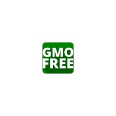  GMO free icon isolated on white background