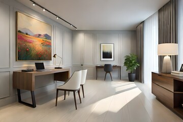 modern interior  Generated Ai