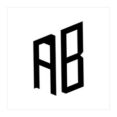 Initial RB letter luxury beauty flourishes ornament monogram logo Swoosh Letter Logo Design for business and company identity. Water Wave RB Logo with modern trendy