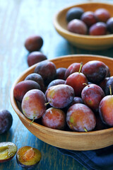 Useful power supply to purple plums