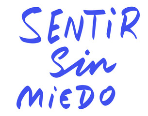 sentir sin miedo letter