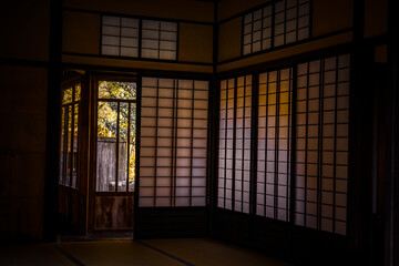 日本家屋の和室