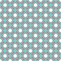 Multi color seamless abstract pattern. Background and backdrop. Multi Colored. Colorful ornamental design. Colored mosaic ornaments. Vector graphic illustration. EPS10.