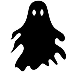 Halloween ghosts illustration design, flat Halloween ghosts element