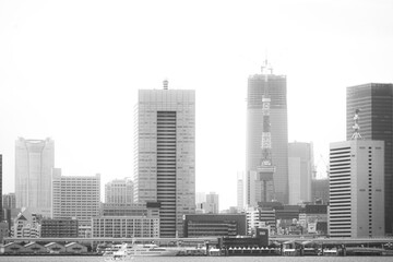 Fototapeta premium 東京のビル群のイメージ