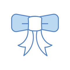 Ribbon icon, vector stock illustration.