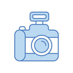 Photography icon, vector stock illustration.