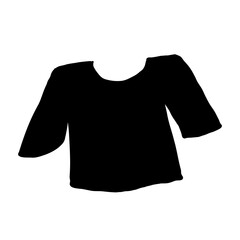 black t shirt
