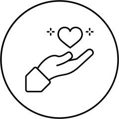 Give Heart Icon
