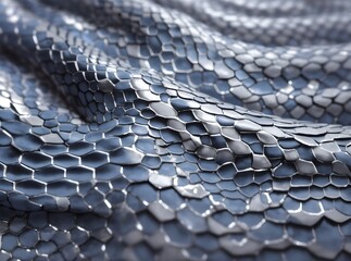 Obraz premium Snake skin background design, animal skin abstract banner with copy space text, texture, patterns 