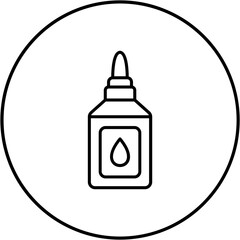 Obraz premium Liquid Glue Icon