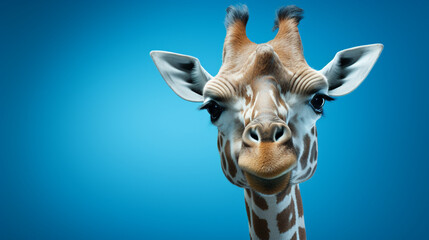 Tierische Schönheit: Der Kopf einer Giraffe