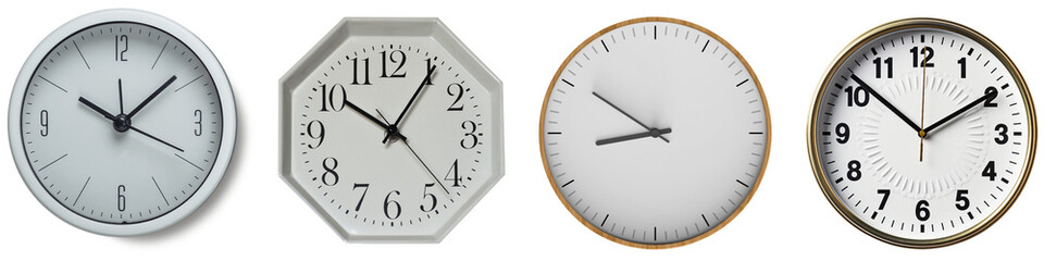 Wall Clock Collection transparent background